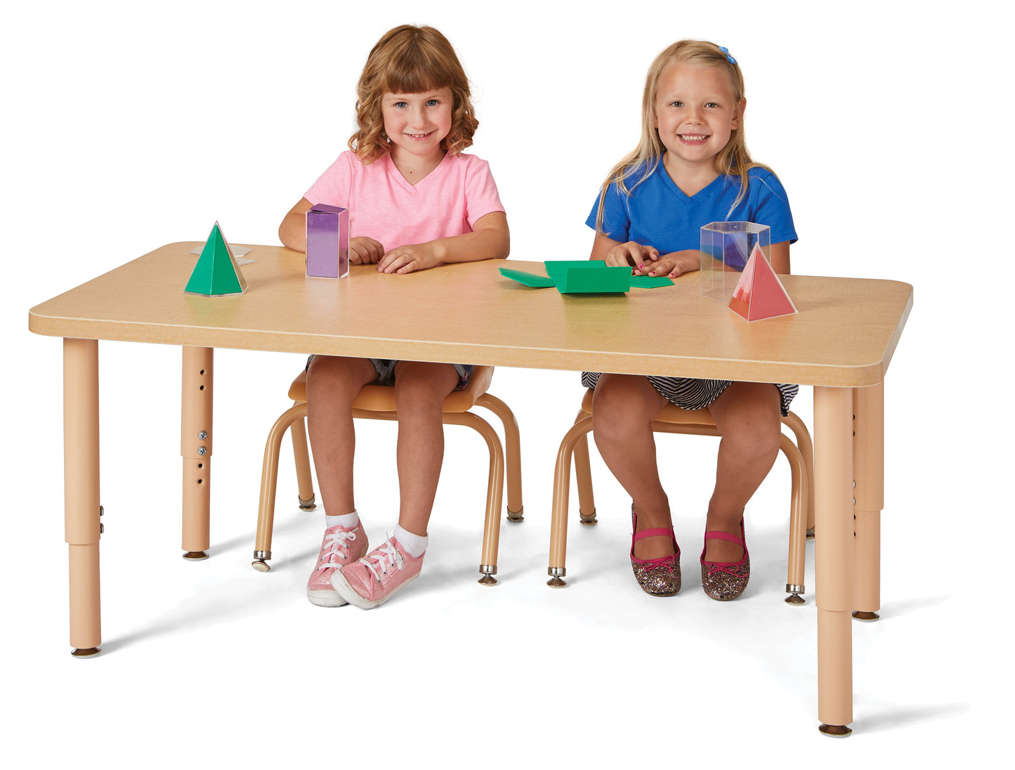 Adjustable Height Rectangle Table - 30" x 60"