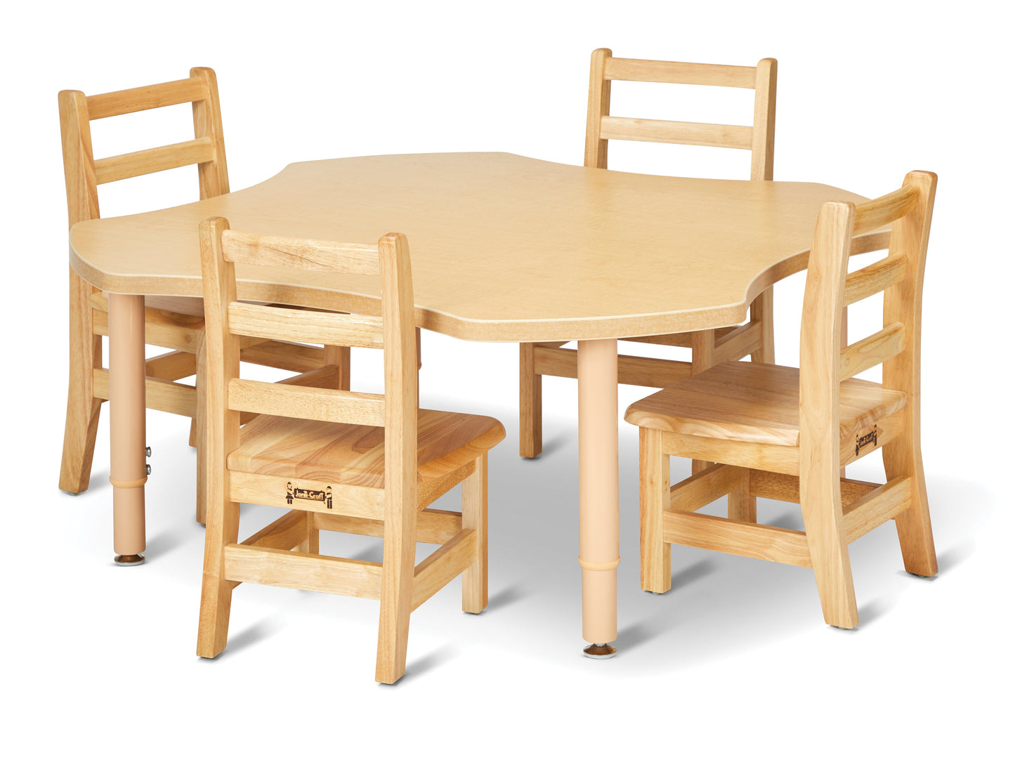 Jonti-Craft Purpose+ Adjustable Height Flower Table