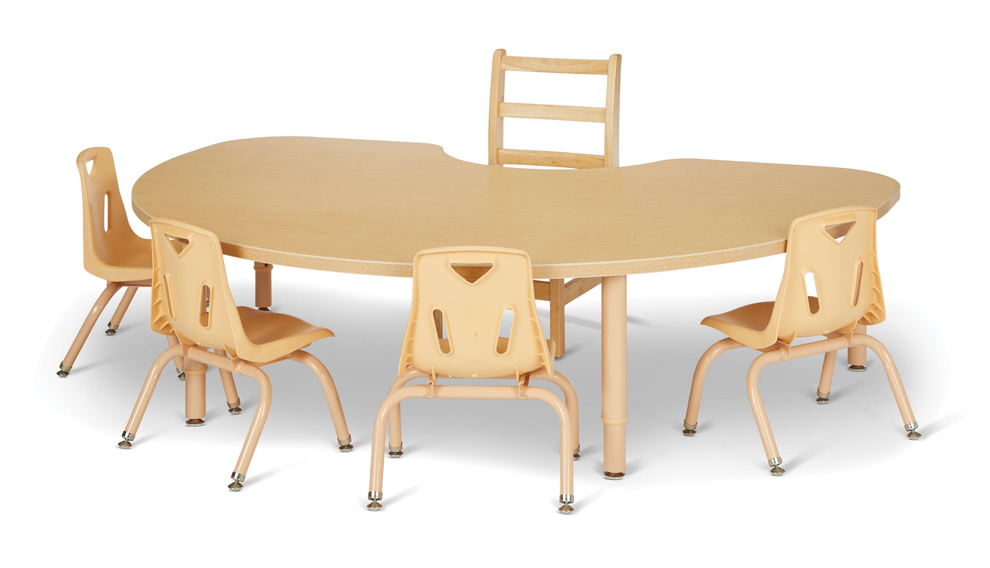 Jonti-Craft Purpose+ Adjustable Height Macaroni Table