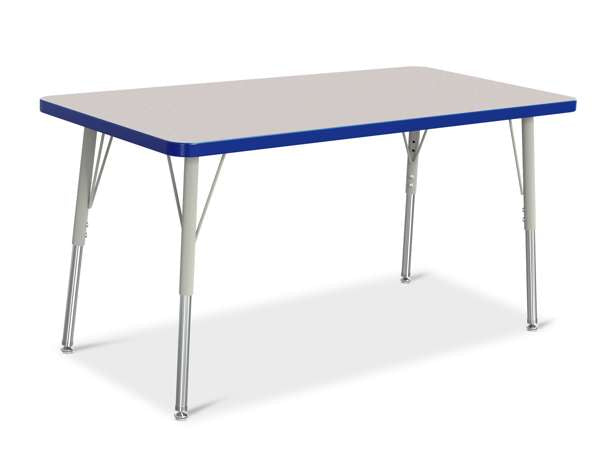 Table scolaire rectangle - modèle économique