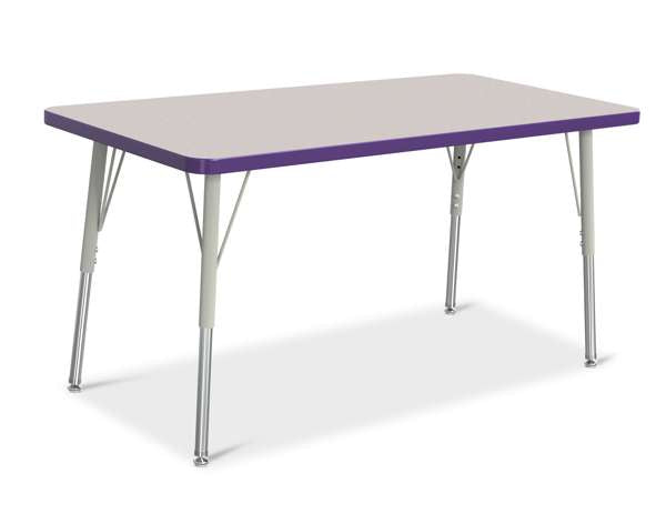 Table scolaire rectangle - modèle économique