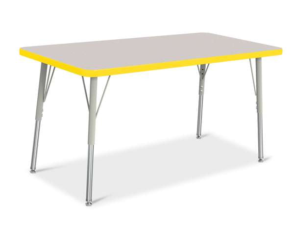 Table scolaire rectangle - modèle économique