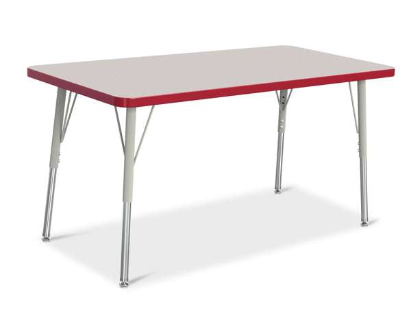 Table scolaire rectangle - modèle économique
