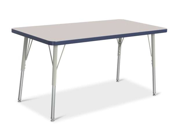 Table scolaire rectangle - modèle économique
