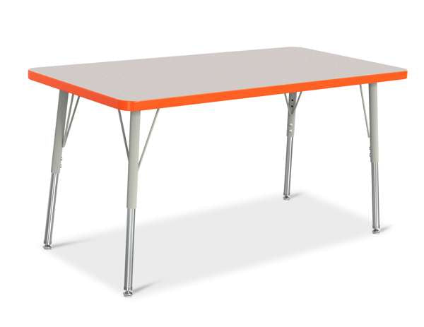 Table scolaire rectangle - modèle économique