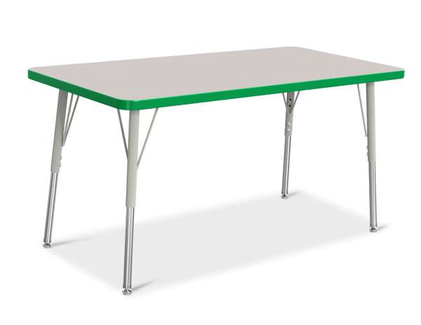 Table scolaire rectangle - modèle économique