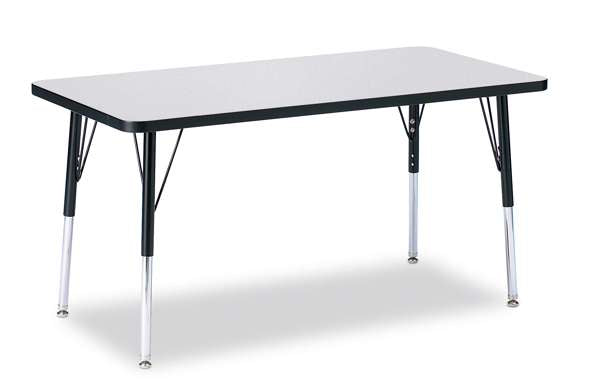 Table scolaire rectangle - modèle économique