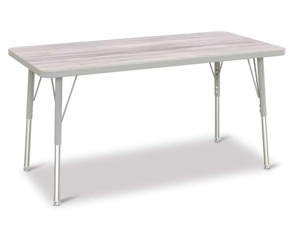 Table scolaire rectangle - modèle économique