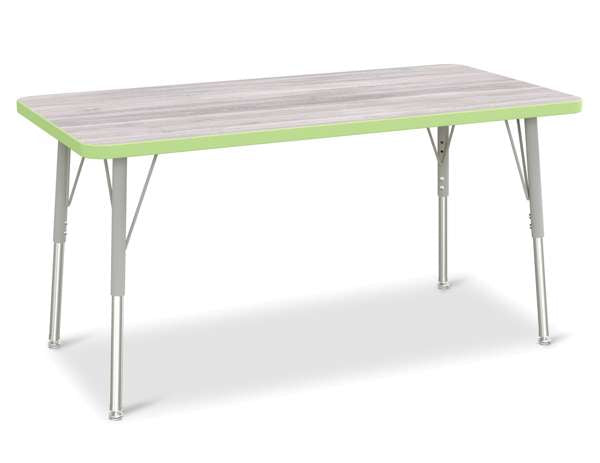 Table scolaire rectangle - modèle économique