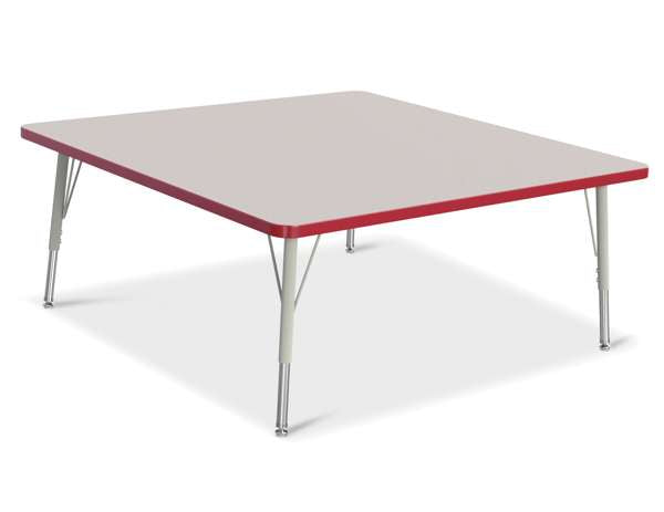 Table scolaire carrée - Modèle économique