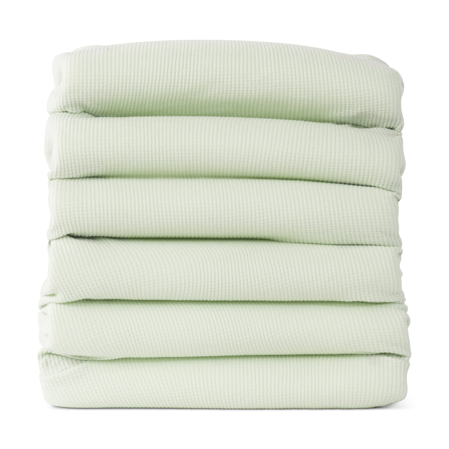 ThermaSoft™ 100% Cotton Knit Thermal Blankets - 6 Pack