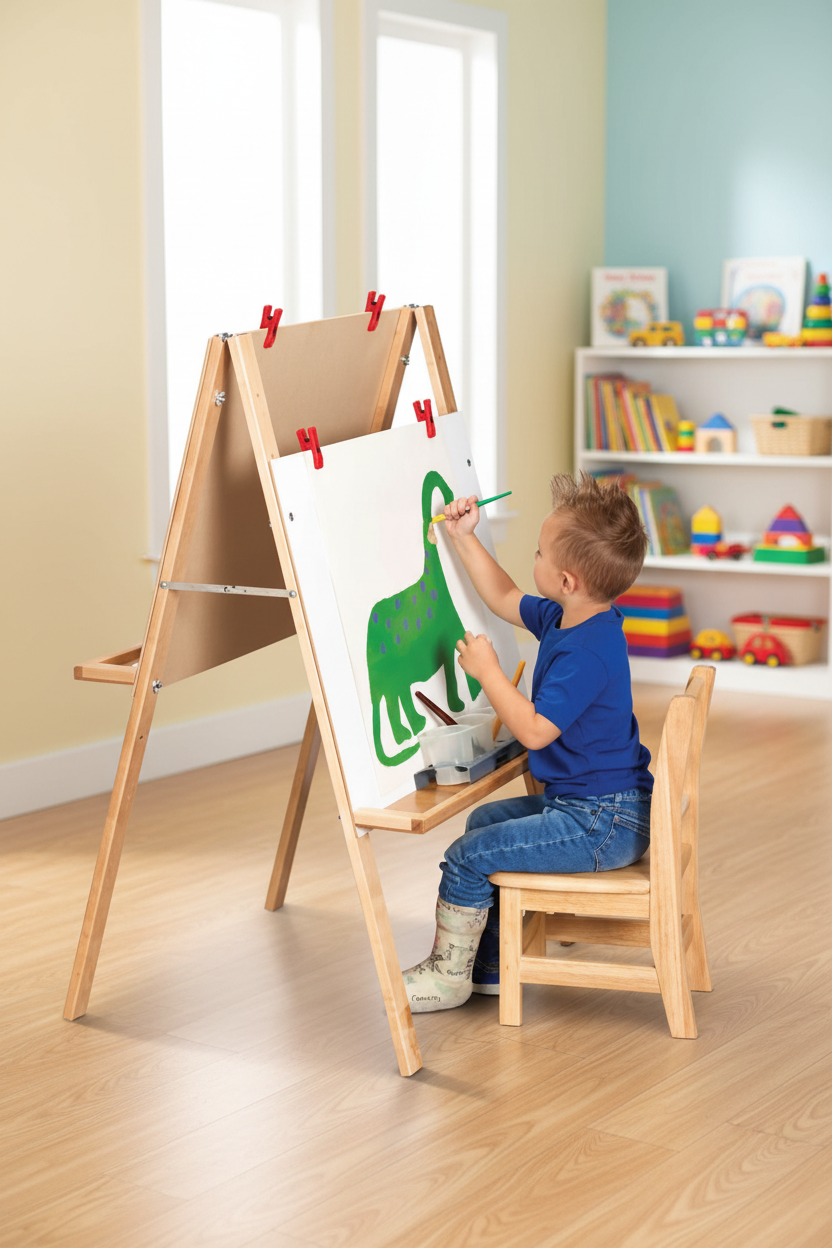 Easels for budding artists