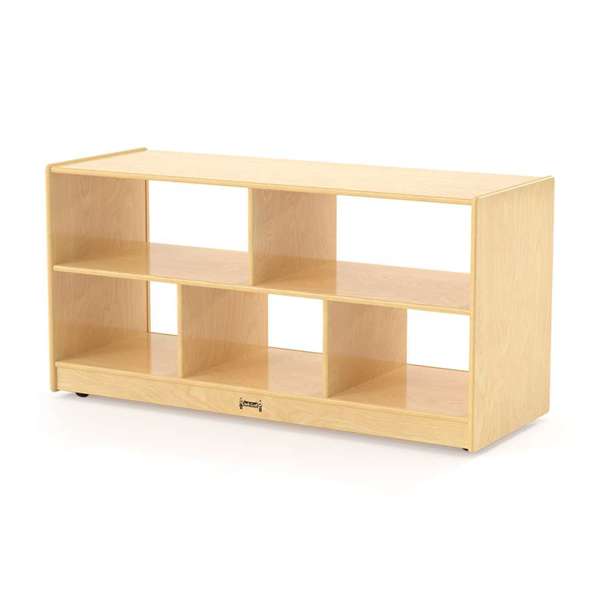 Meuble de rangement pour CPE et garderie sur roulettes | Pouponnière | 24.5" de haut