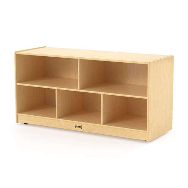Meuble de rangement pour CPE et garderie sur roulettes | Pouponnière | 24.5" de haut