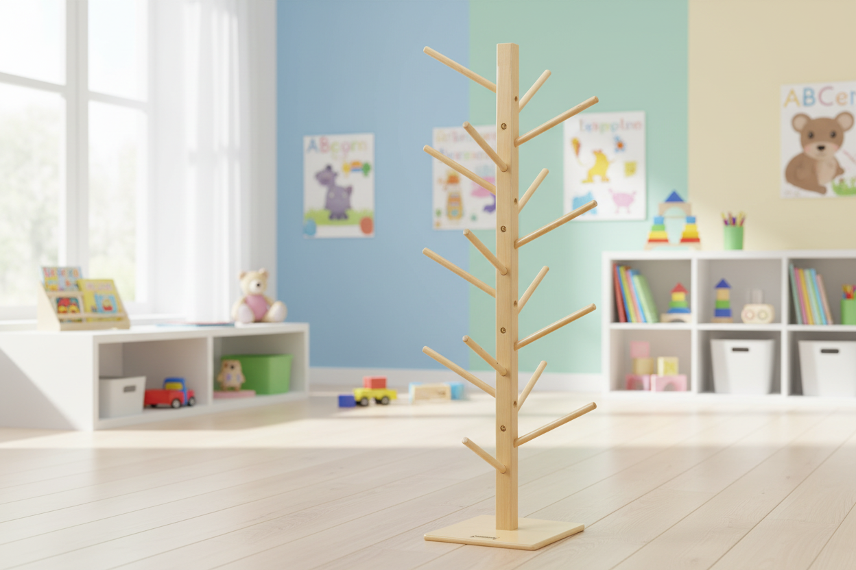 Arbre de rangement pour marionnette