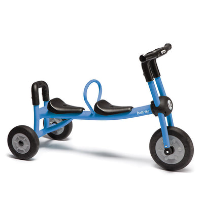 Two-seater tricycle without pedals 