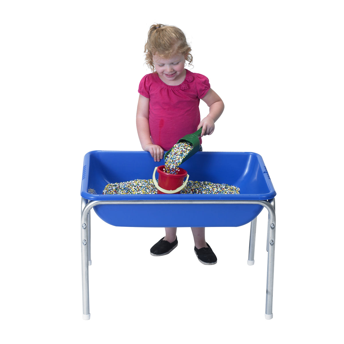 Table sensorielle avec couvercle 28,5 x 20,5 po Children's Factory