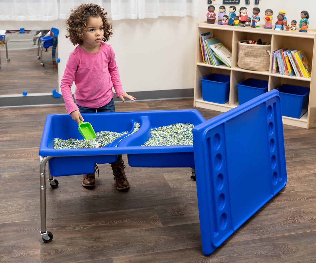 Table sensorielle Neptune avec couvercle 18 po Children's Factory