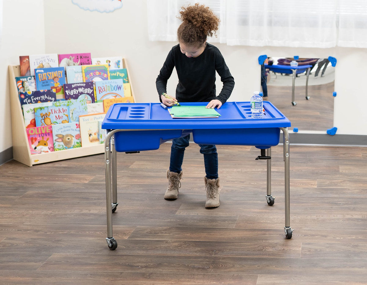 Table sensorielle Neptune avec couvercle 24 po Children's Factory