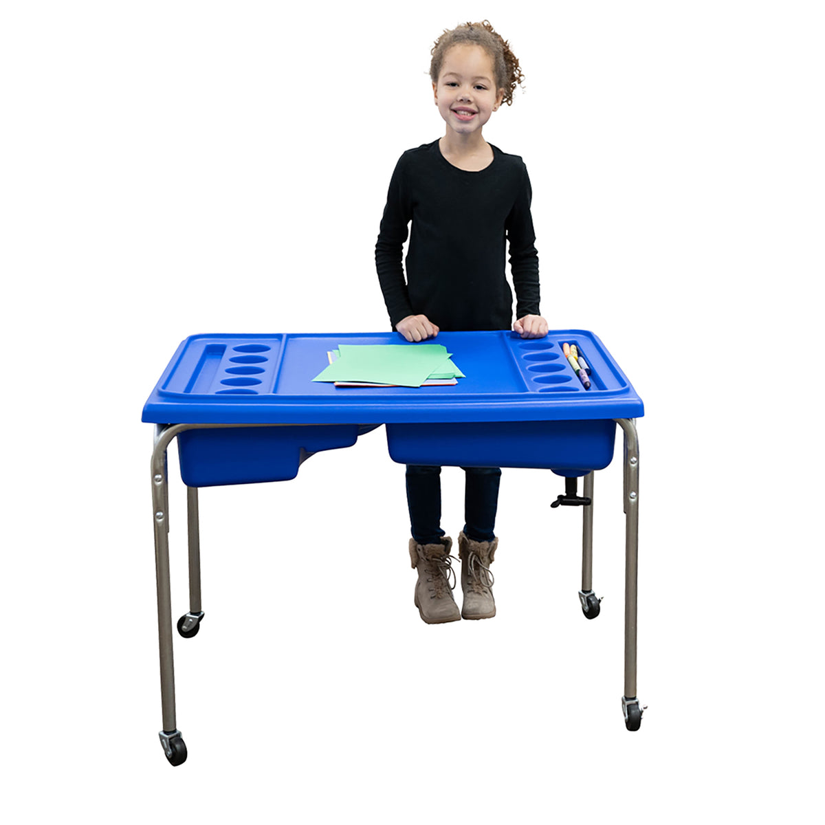Table sensorielle Neptune avec couvercle 24 po Children's Factory