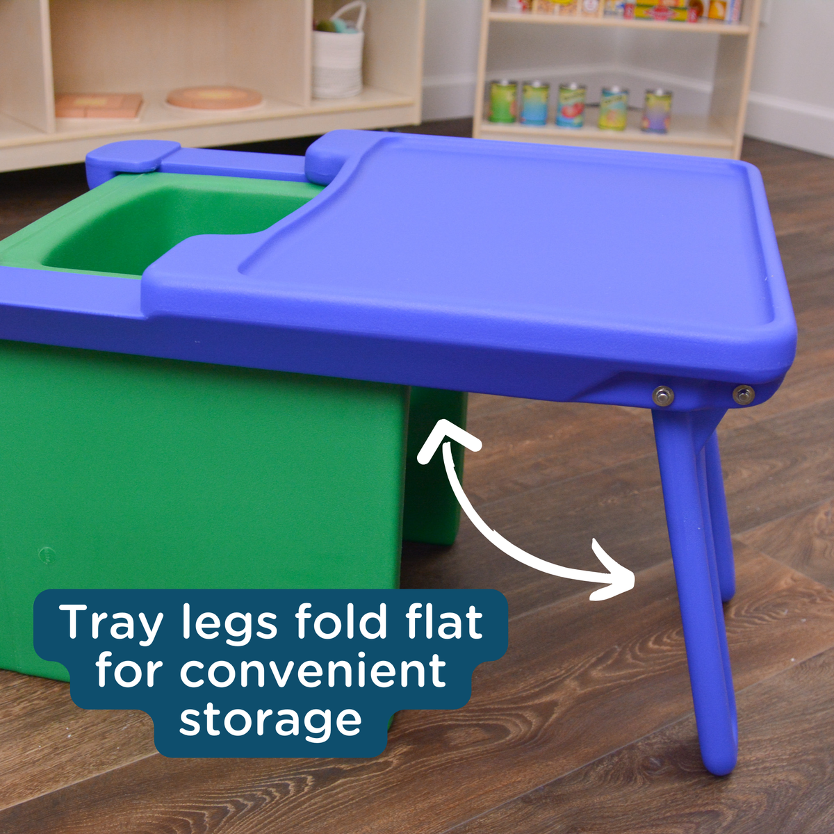 Tablette Edu-Tray pour chaise cube Children's Factory