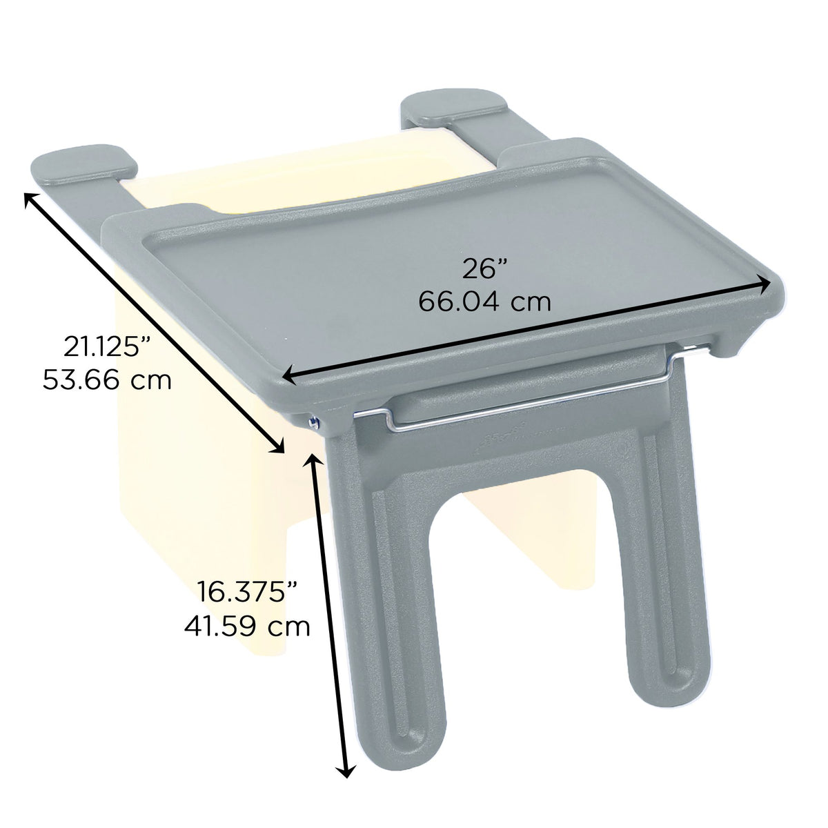 Tablette Edu-Tray pour chaise cube Children's Factory