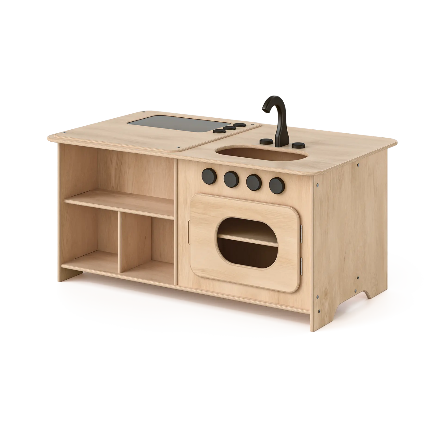 Cuisine îlot en bois – Jeu symbolique de groupe