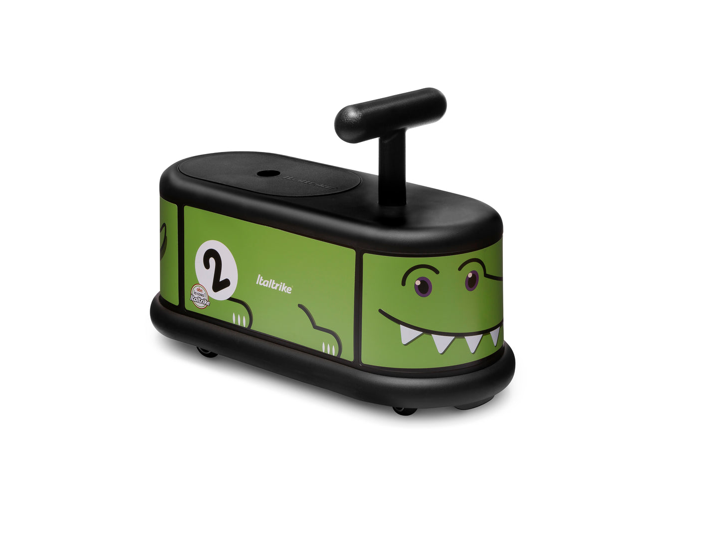 Ensemble La Cosa 4 Animaux ITALTRIKE® (Crocodile, Coccinelle, Souris, Panda)