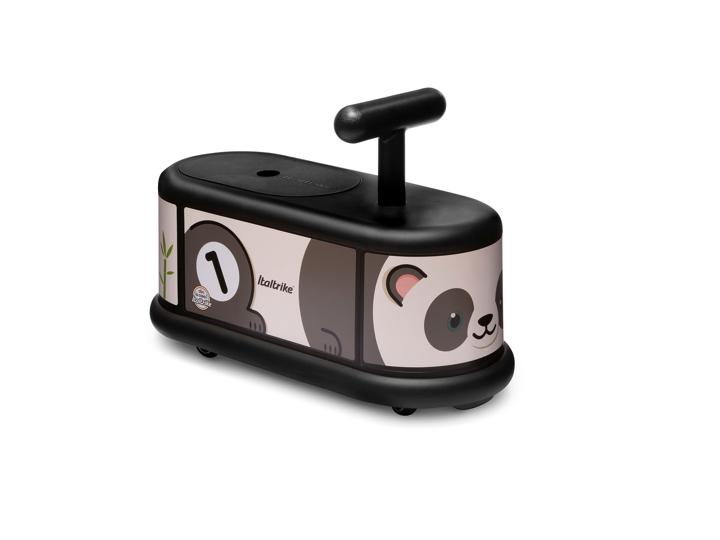 Ensemble La Cosa 4 Animaux ITALTRIKE® (Crocodile, Coccinelle, Souris, Panda)