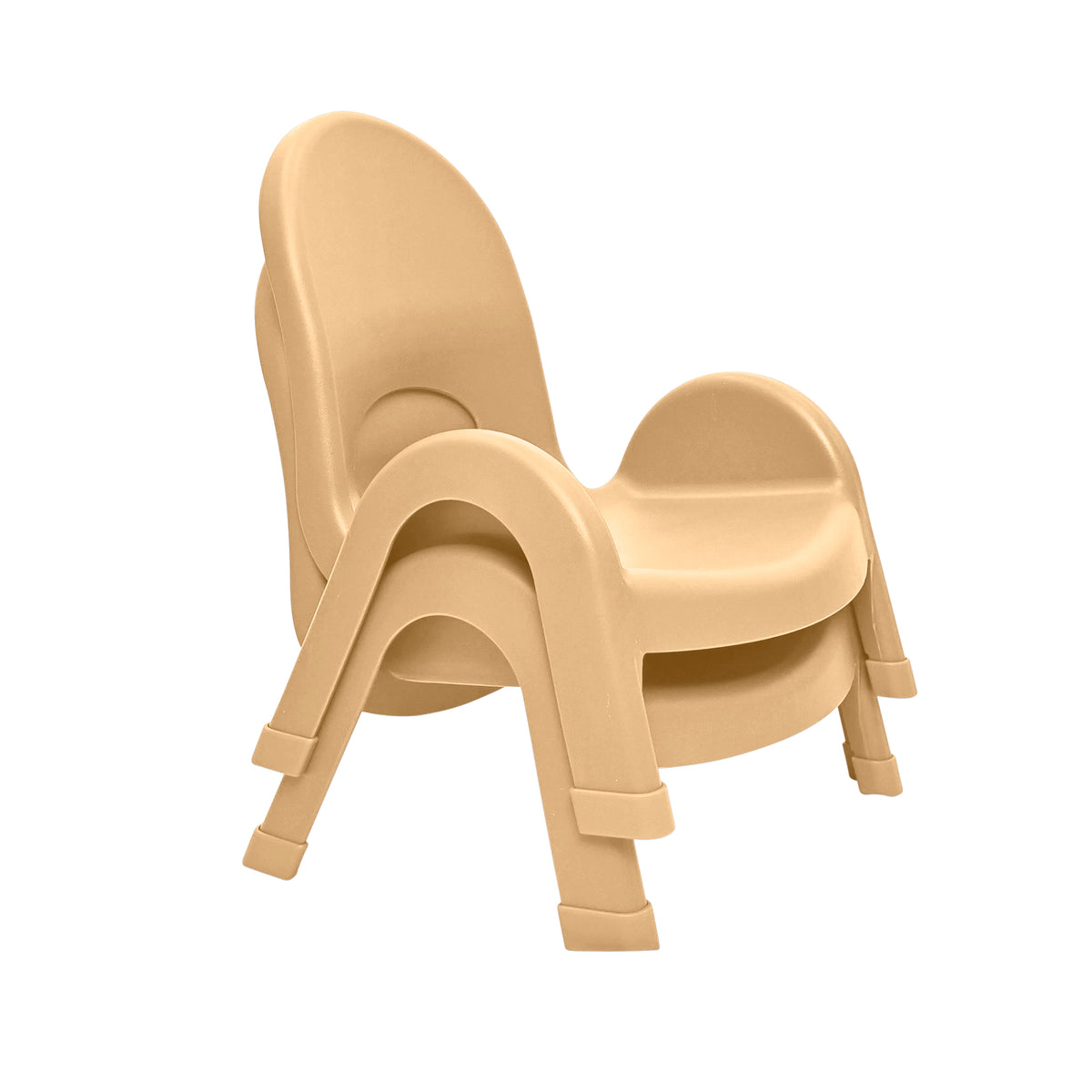Chaise empilable assise 5 po Value Stack Children's Factory