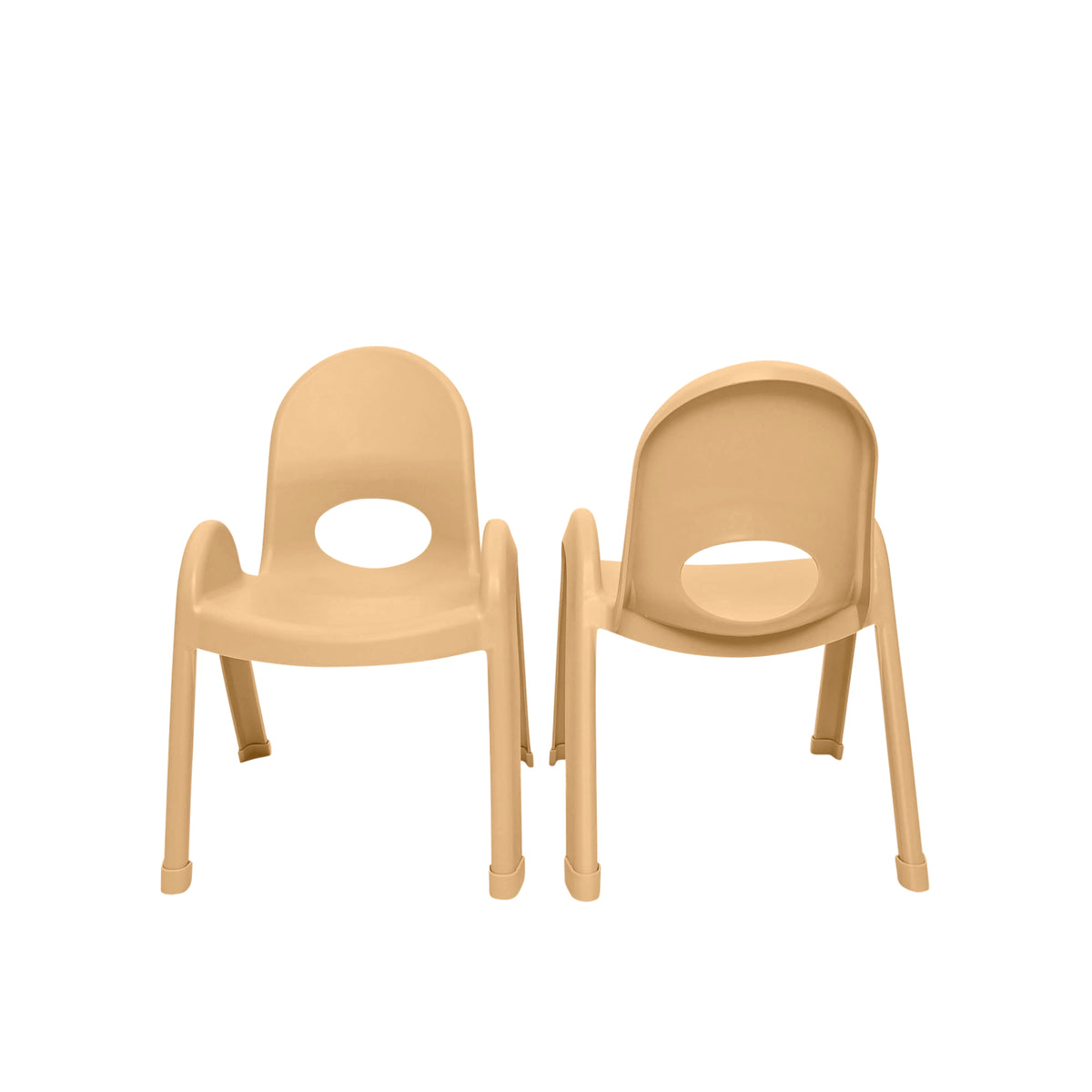 Chaise empilable assise 11 po Value Stack Children's Factory