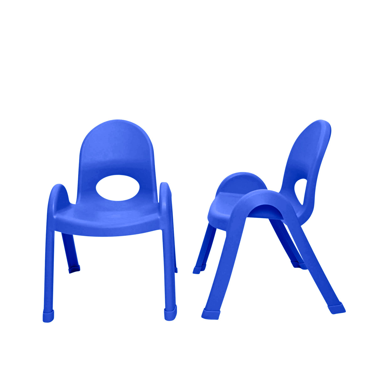 Chaise empilable assise 11 po Value Stack Children's Factory