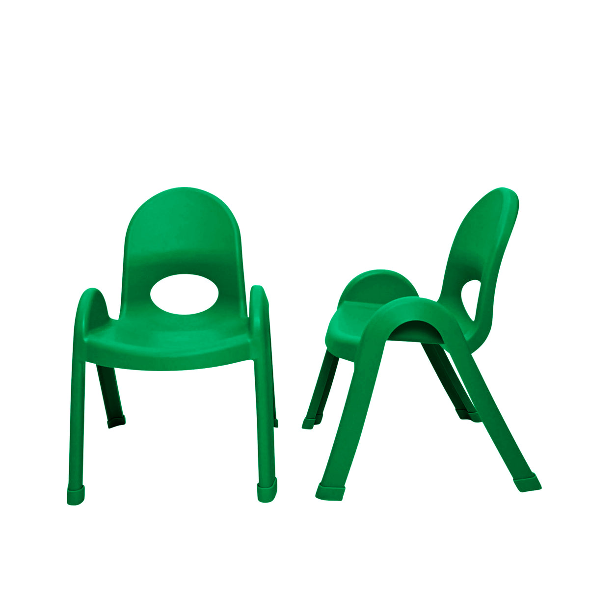 Chaise empilable assise 11 po Value Stack Children's Factory