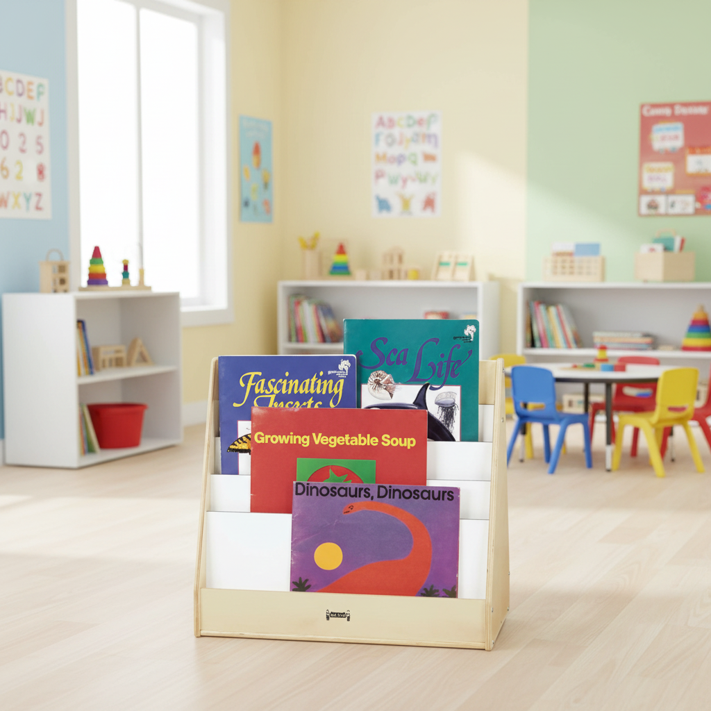 Bibliothèque scolaire Double - Option Mobile Disponible