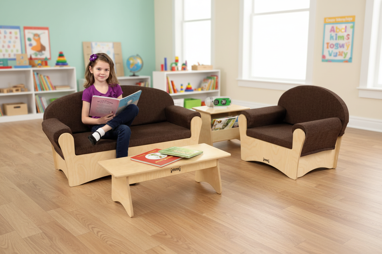 Ensemble Komfy - Canapé, Fauteuil et Tables
