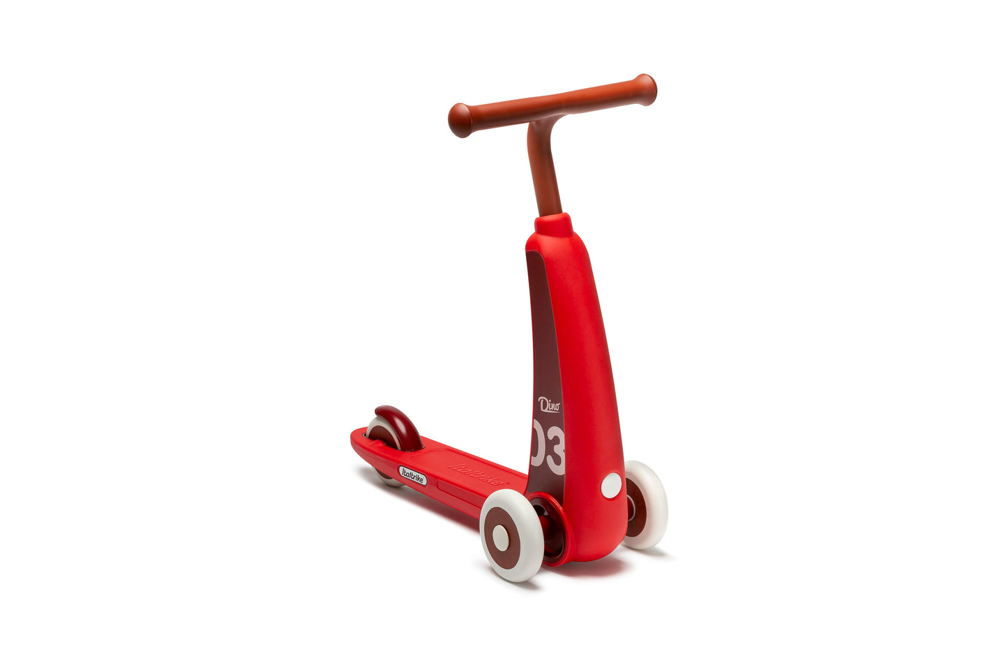 Trottinette Dino ITALTRIKE® - Bleu, Rouge ou Jaune