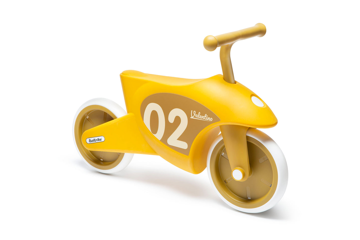 Vélo d'équilibre Valentino ITALTRIKE® - Bleu, Rouge ou Jaune
