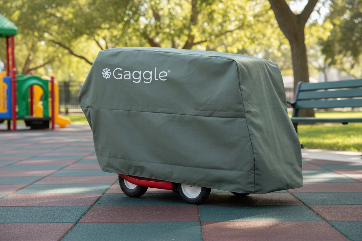 Storage cover for Parade 6 or 4 passenger stroller