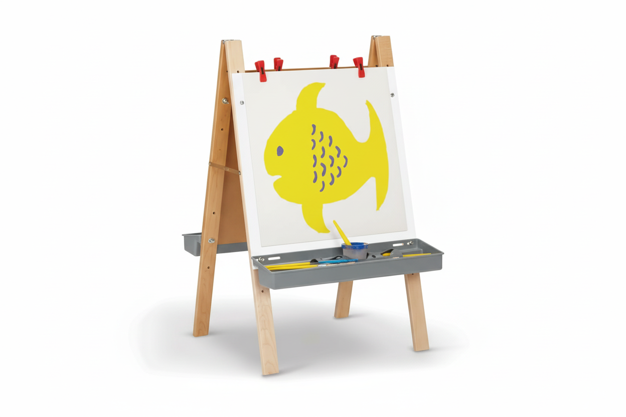 Double easel for toddlers