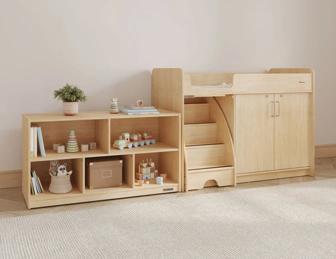 Étagère de rangement mobile à casiers – 5 cases
