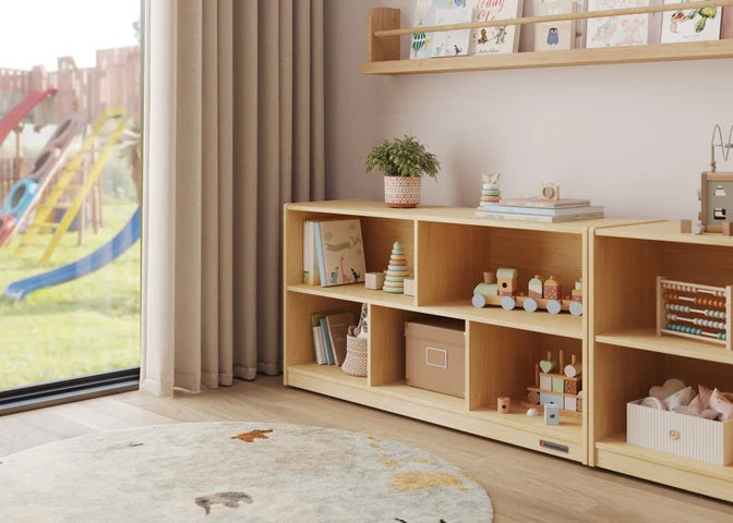 Étagère de rangement mobile à casiers – 5 cases