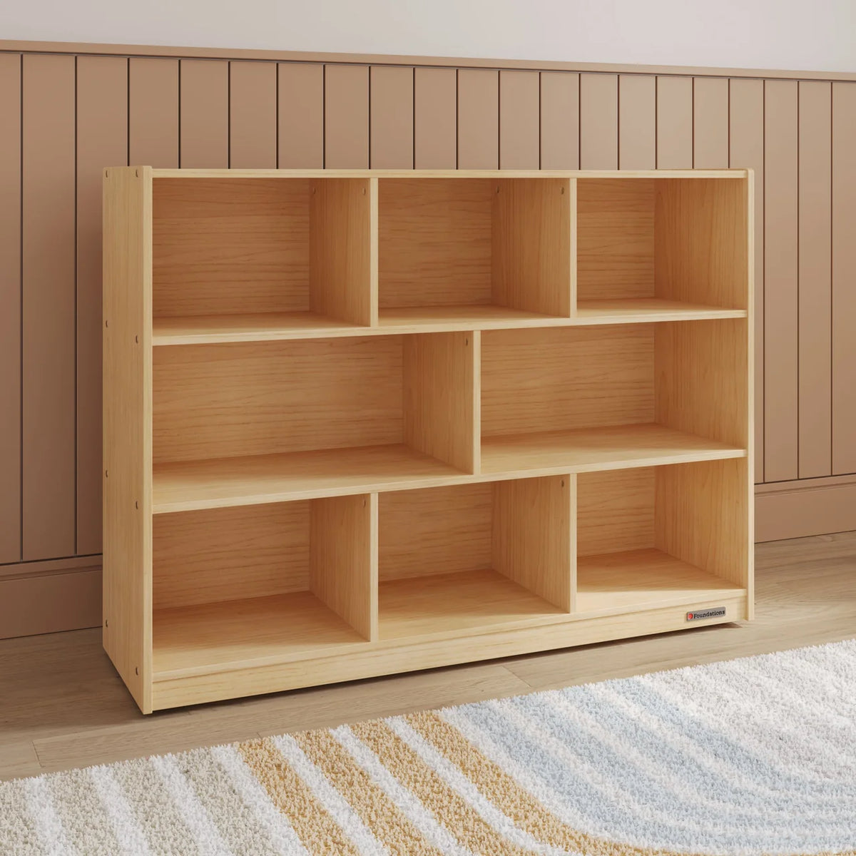 Étagère de rangement mobile à casiers – 8 cases