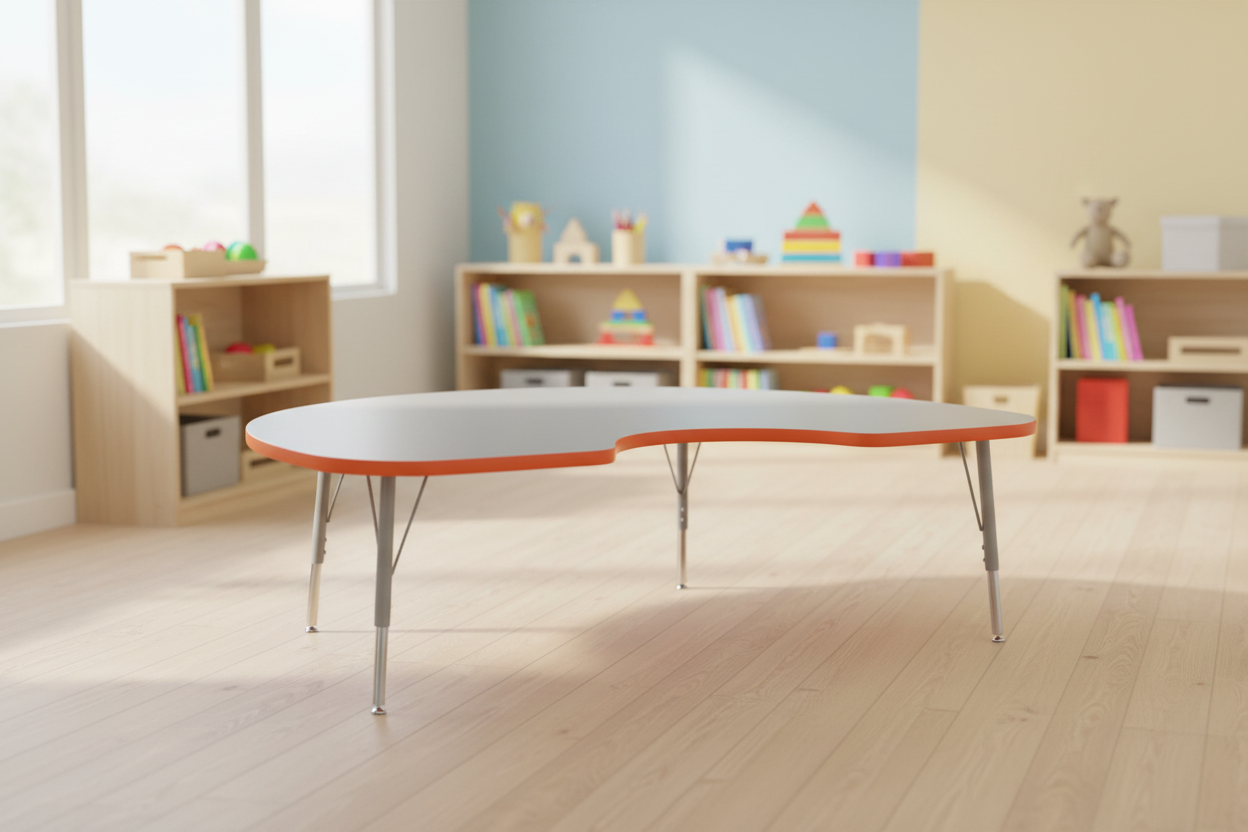 Macaroni school table - Surplus inventory