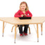 Trapezoid school table - economical model