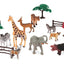 Ensemble de 60 figurines - Le monde de la jungle