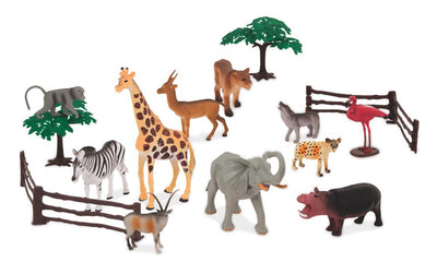 Ensemble de 60 figurines - Le monde de la jungle
