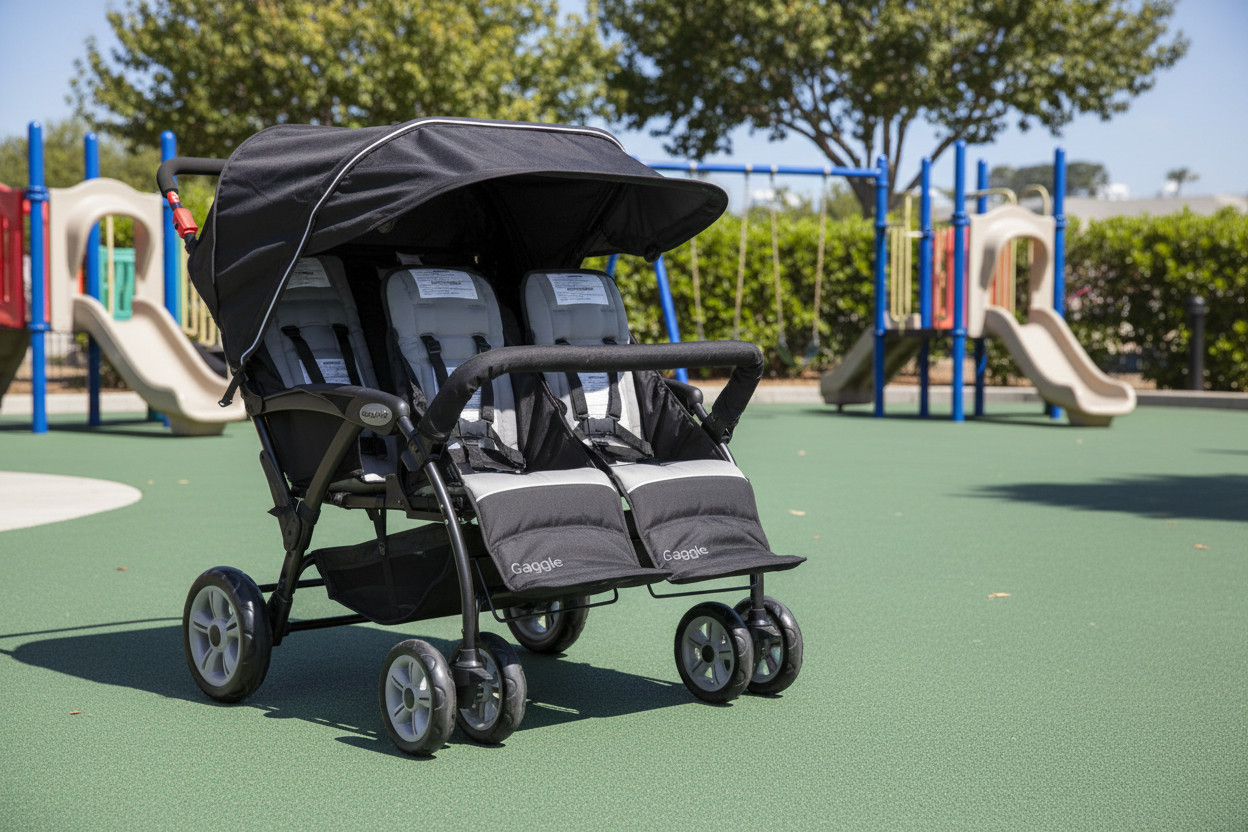 Poussette à 4 sièges Quad Compass