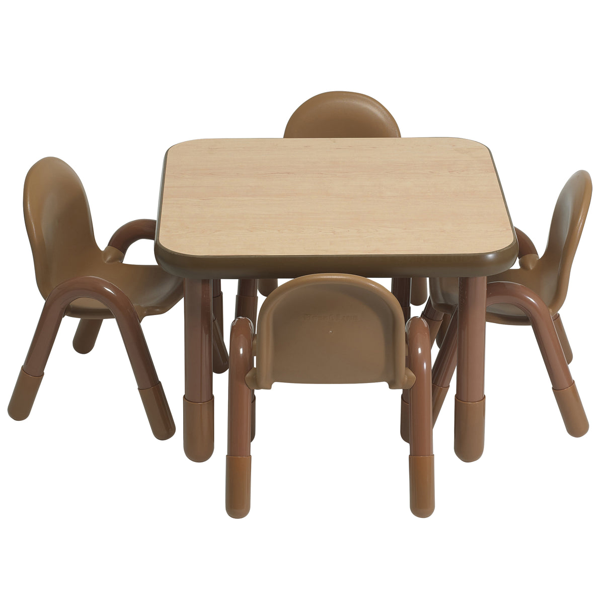 Ensemble table carrée 30 po chaises 11 po BaseLine Children's Factory