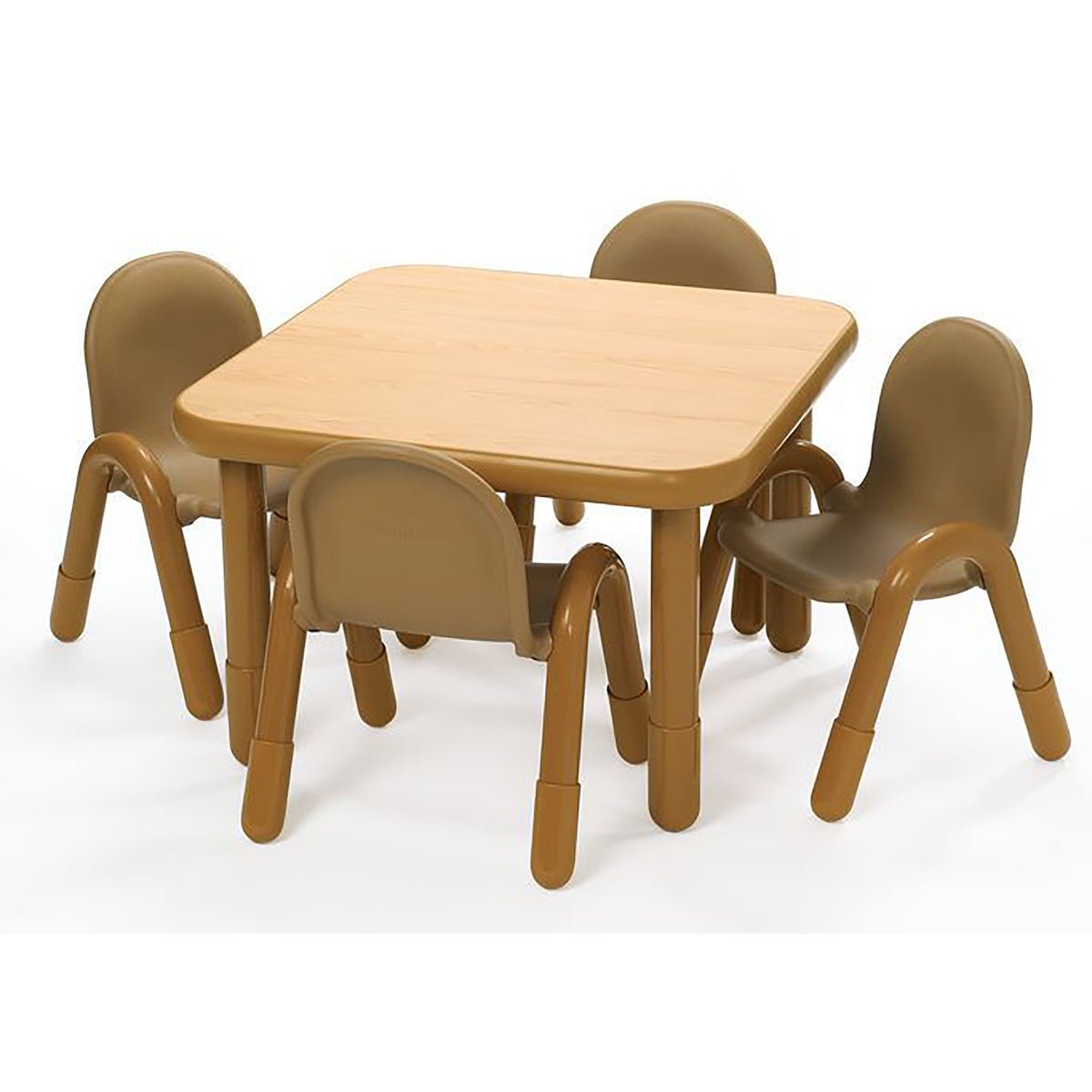 Ensemble table carrée 30 po chaises 11 po BaseLine Children's Factory