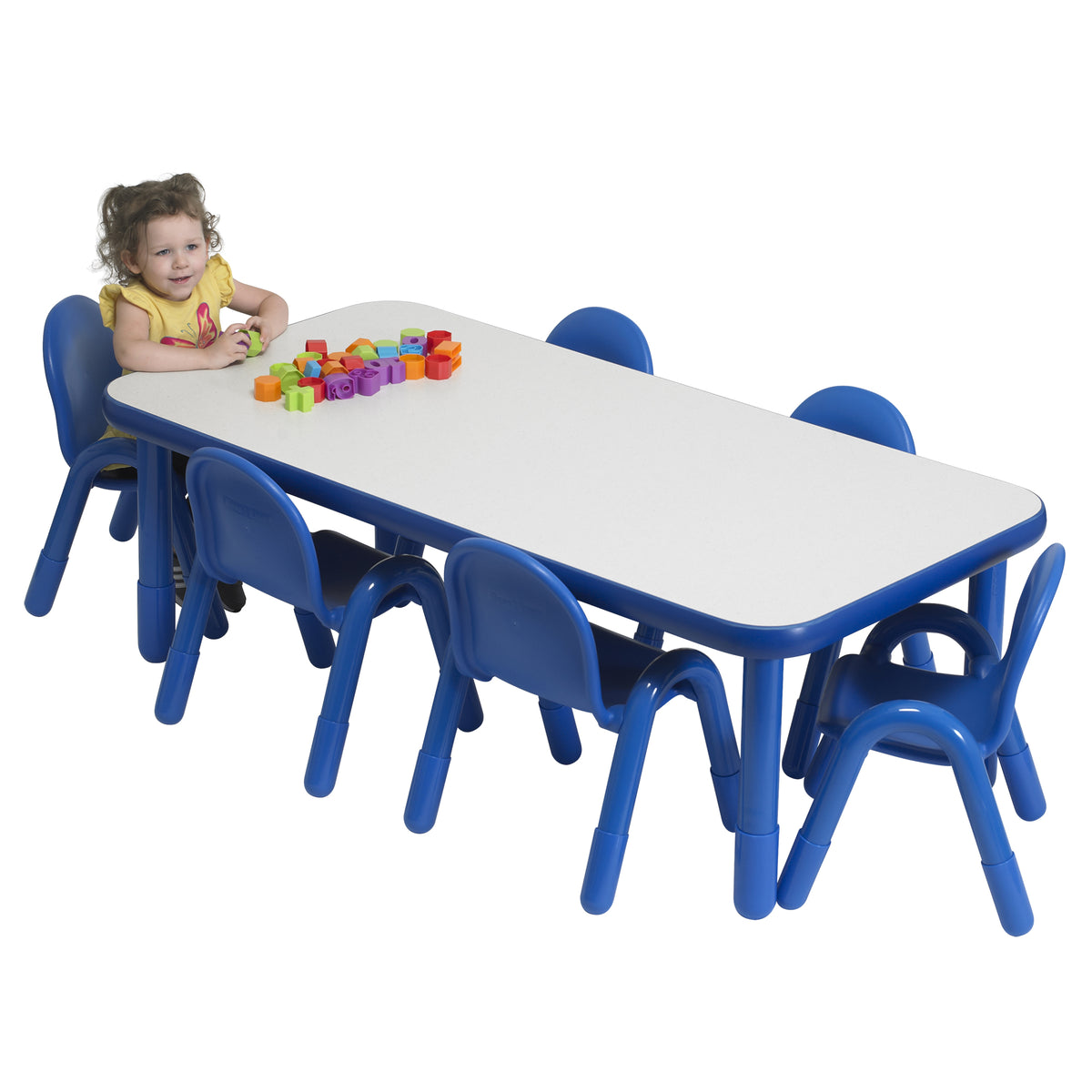 Ensemble table et chaises bambins 60 x 30 po BaseLine Children's Factory